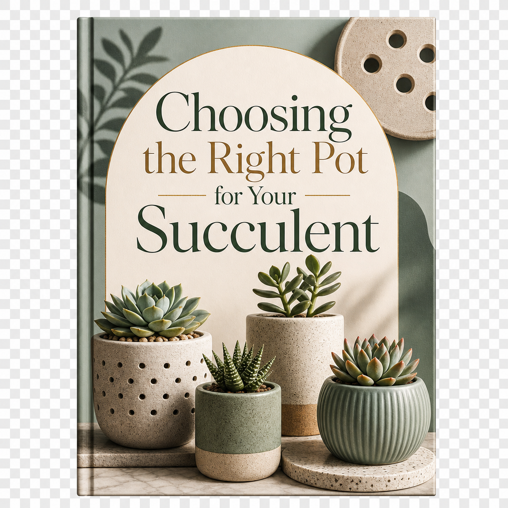 Choosing the Right Pot for Your Succulent